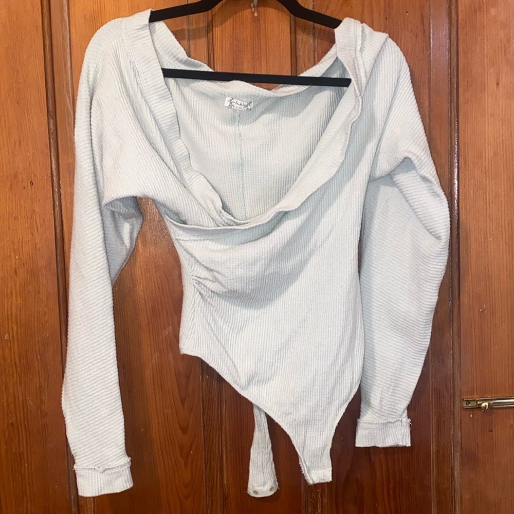 FREE PEOPLE OFF THE SHOULDER ONE PIECE WORN ONCE
